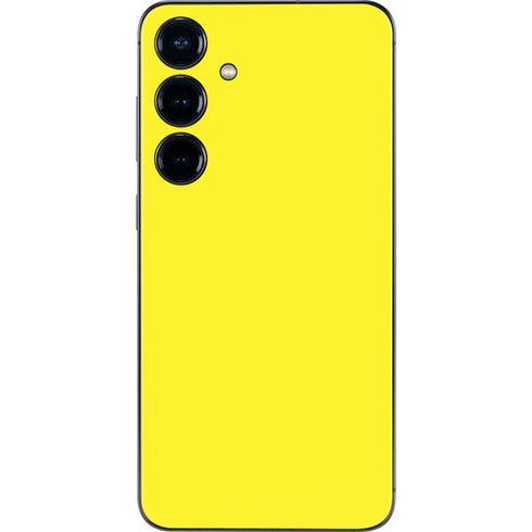 Yellow Galaxy S25 Skin